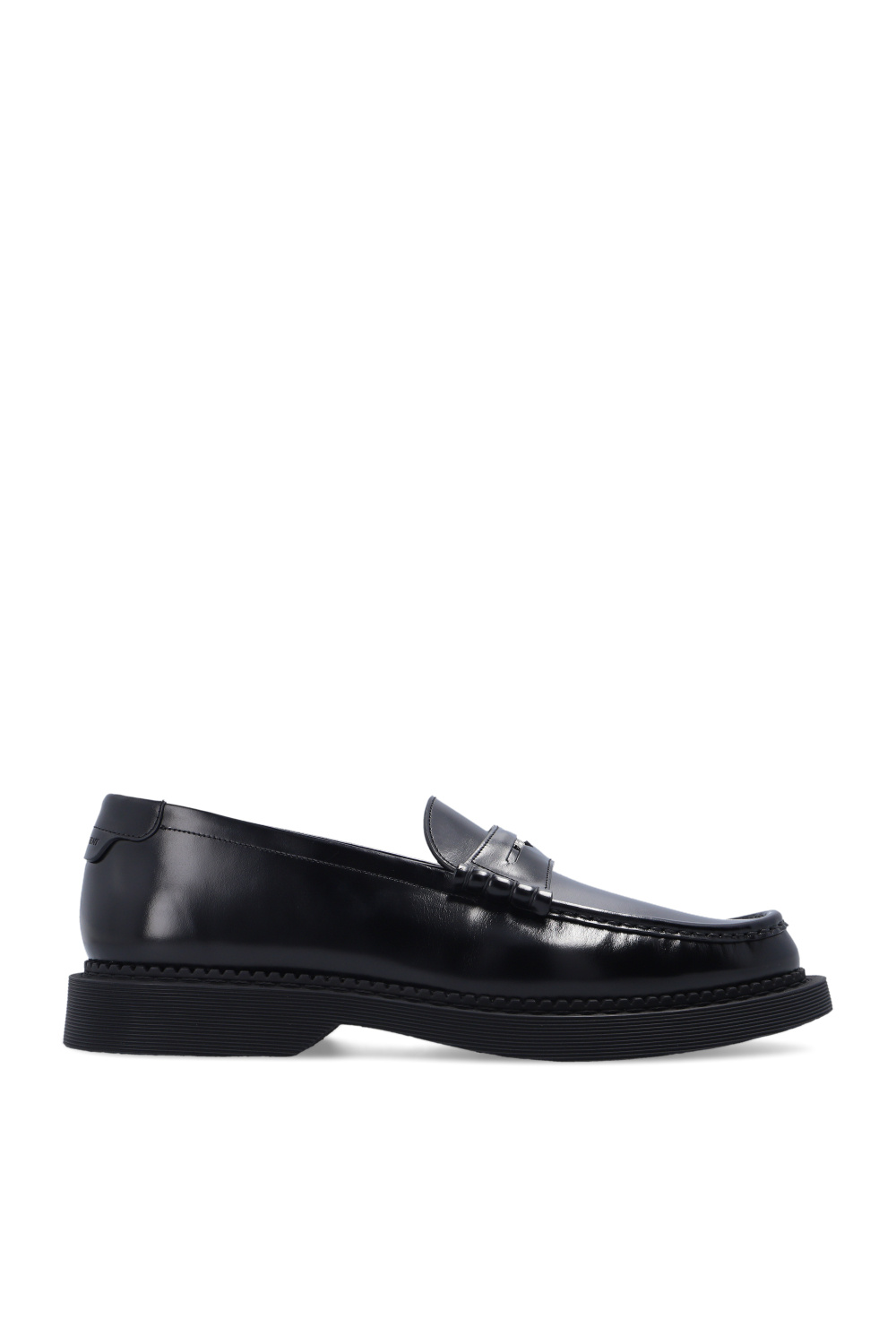 Black 'Teddy Penny' loafers Saint Laurent - SchaferandweinerShops
